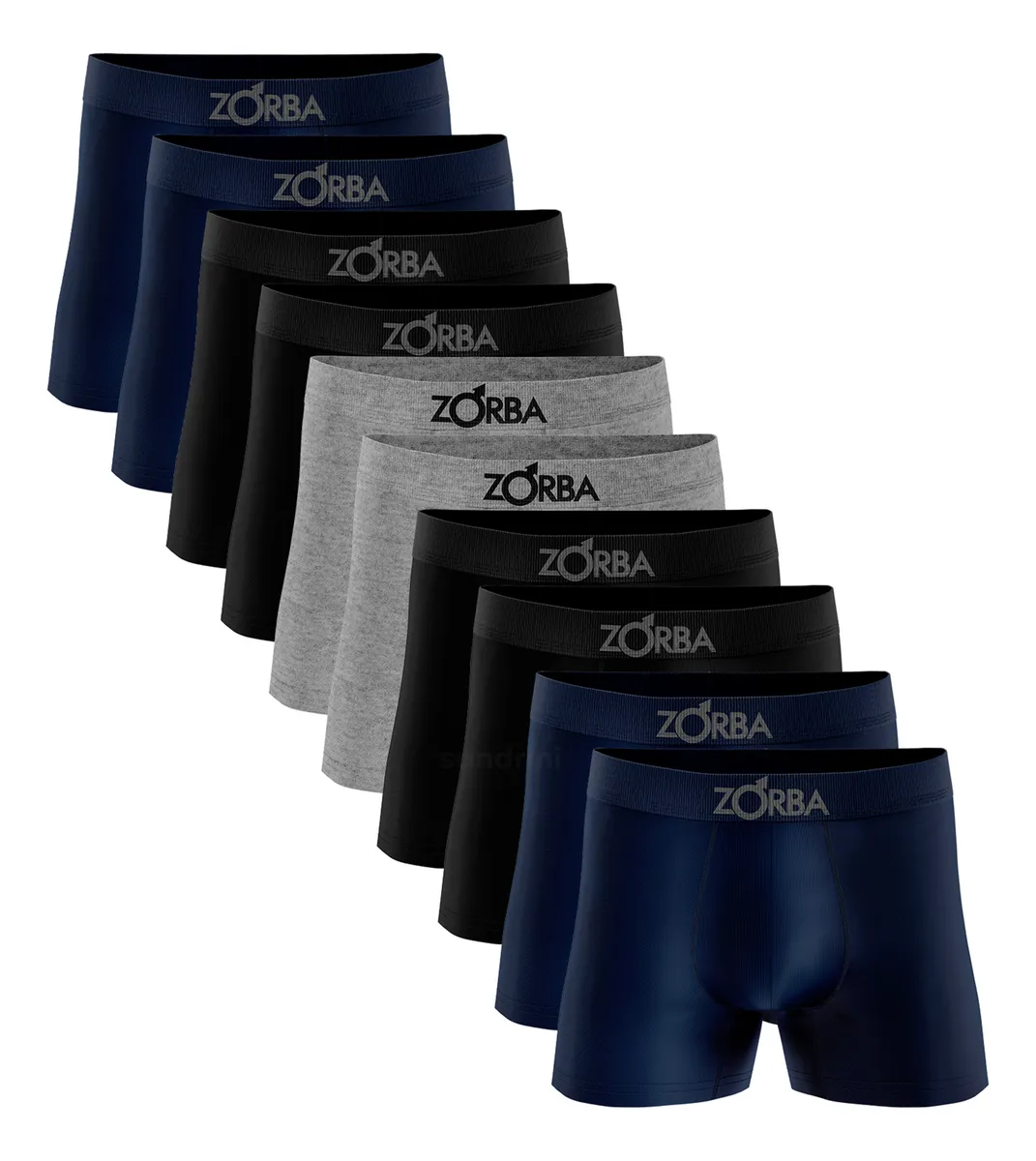 kit cuecas boxer zorba